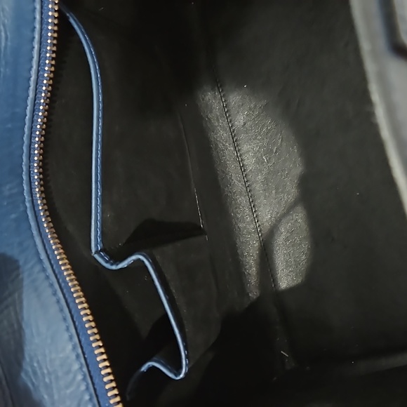 Blue and black Céline medium tote - Picture 8 of 12